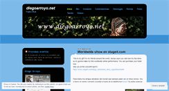 Desktop Screenshot of diegoarroyodotnet.wordpress.com