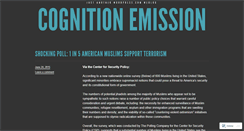 Desktop Screenshot of cognitionemission.wordpress.com