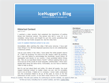 Tablet Screenshot of icenugget.wordpress.com