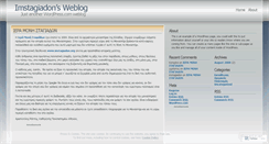Desktop Screenshot of imstagiadon.wordpress.com