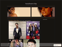 Tablet Screenshot of luceaeldemire.wordpress.com