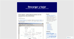 Desktop Screenshot of descargarybajar.wordpress.com