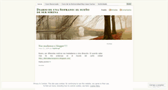 Desktop Screenshot of diariodeunasoprano.wordpress.com