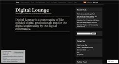 Desktop Screenshot of digitalloungers.wordpress.com