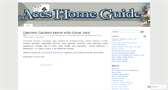 Desktop Screenshot of aceshomeguide.wordpress.com