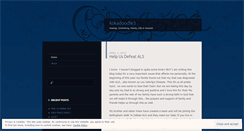 Desktop Screenshot of kokadoodle3.wordpress.com