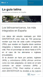 Mobile Screenshot of laguialatina.wordpress.com
