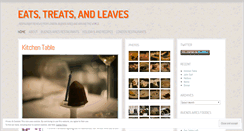 Desktop Screenshot of eatstreatsandleaves.wordpress.com