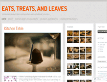 Tablet Screenshot of eatstreatsandleaves.wordpress.com