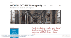 Desktop Screenshot of mscortesphoto.wordpress.com