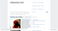 Desktop Screenshot of drakaina.wordpress.com