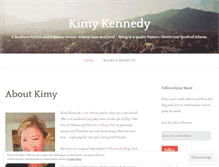 Tablet Screenshot of kimykennedy.wordpress.com