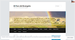 Desktop Screenshot of elfarodelevangelio.wordpress.com