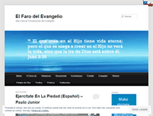 Tablet Screenshot of elfarodelevangelio.wordpress.com