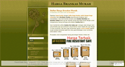 Desktop Screenshot of hargabrankas.wordpress.com