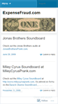 Mobile Screenshot of expensefraud.wordpress.com