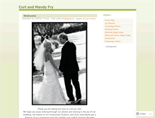 Tablet Screenshot of curtandmandy.wordpress.com