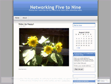 Tablet Screenshot of networking529.wordpress.com