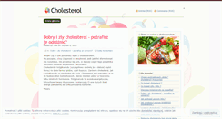 Desktop Screenshot of mojcholesterol.wordpress.com