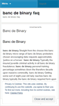 Mobile Screenshot of google.bancdebinaryfaq.wordpress.com