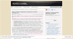 Desktop Screenshot of dezeregaconsulting.wordpress.com