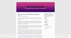 Desktop Screenshot of noliverpoolcuts.wordpress.com