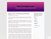 Tablet Screenshot of noliverpoolcuts.wordpress.com