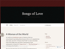 Tablet Screenshot of divinesongs.wordpress.com