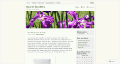 Desktop Screenshot of beautysleeping.wordpress.com