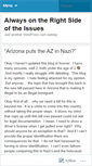 Mobile Screenshot of choosetheright.wordpress.com