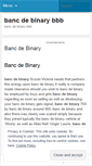 Mobile Screenshot of home.bancdebinarybbb.wordpress.com