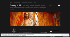 Desktop Screenshot of johnnyam.wordpress.com