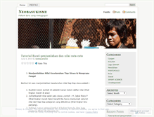 Tablet Screenshot of neobasukisme.wordpress.com