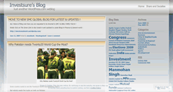 Desktop Screenshot of investsure.wordpress.com