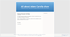 Desktop Screenshot of notadamcarolla.wordpress.com