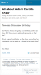 Mobile Screenshot of notadamcarolla.wordpress.com
