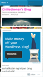Mobile Screenshot of chilledhoney.wordpress.com