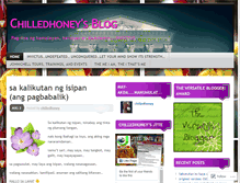 Tablet Screenshot of chilledhoney.wordpress.com