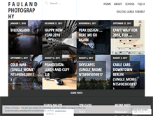 Tablet Screenshot of fauland.wordpress.com