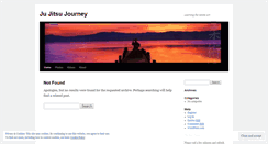 Desktop Screenshot of jujitsujourney.wordpress.com