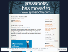 Tablet Screenshot of grassrootsy.wordpress.com