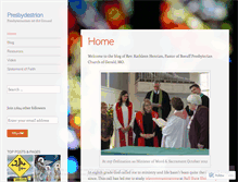 Tablet Screenshot of presbydestrian.wordpress.com