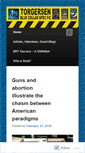 Mobile Screenshot of bradrtorgersen.wordpress.com