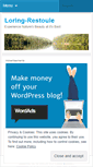Mobile Screenshot of loringrestoule.wordpress.com