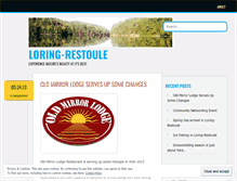 Tablet Screenshot of loringrestoule.wordpress.com
