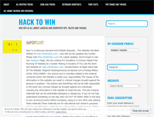 Tablet Screenshot of hackinguniverse.wordpress.com