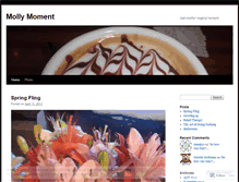 Tablet Screenshot of mollymmccann.wordpress.com