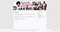 Desktop Screenshot of jewishdiversityandthearts.wordpress.com