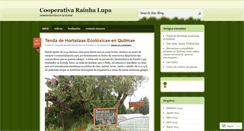 Desktop Screenshot of cooperativadeagriculturaecoloxicarainhalupa.wordpress.com