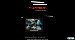 Desktop Screenshot of crazybrand.wordpress.com